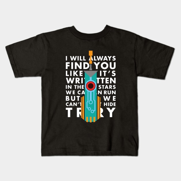 Transistor - Paper Boats, try Kids T-Shirt by Mandos92